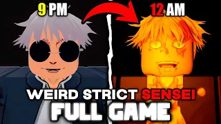 Weird Strict Sensei - (Full Walkthrough) - Roblox