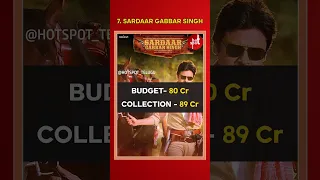 PAWAN KALYAN TOP 10 HIGHEST GROSSING MOVIES 💰💰💰 #shortsfeed #viralvideo #shorts #pawankalyan