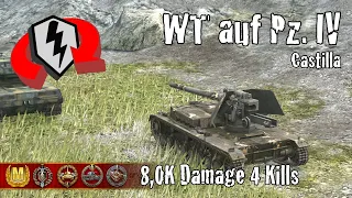 Waffenträger auf Pz. IV  |  8,0K Damage 4 Kills  |  WoT Blitz Replays