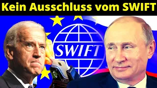 Sensation: Ausschluss Russlands vom SWIFT-System ist abgesagt