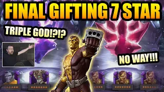 FINAL 7 STAR GIFTING CRYSTAL OPENING 2023 - TRIPLE GOD CEO COMEBACK? - Marvel Contest Of Champions