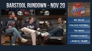 Barstool Rundown - November 20, 2017