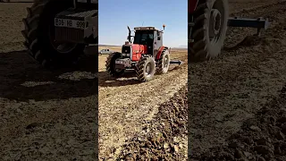 Massey Ferguson 6180 Dipkazan Çekimi.