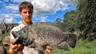 Summer Fishing in the Bush - Big Tigerfish, Big Bream and Bass