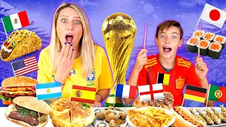 COMIENDO POR PAISES DEL MUNDIAL QATAR 2022 - FOOD CHALLENGE