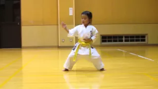 Heian-shodan by Mahiro (4-year-old girl)　四歳女の子の平安初段