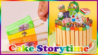 🌈CAKE STORYTIME🌈 A Storybook Journey Through Corn Cob Cakes #09 🍪 MCN Satisfying