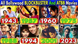 Every Bollywood Blockbuster Movies List | History of Bollywood All Time Blockbuster Films | Part 01