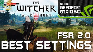 The Witcher 3 NEXT GEN Update | GTX 1050 | BEST OPTIMIZED SETTINGS | FSR | 1080p | #gtx1050