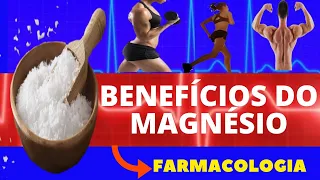 BENEFÍCIOS DO MAGNÉSIO - PARA QUE SERVE, COMO USAR, COMO FUNCIONA, EFEITOS COLATERAIS - MAGNÉSIO