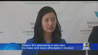 Boston Mayor Michelle Wu Announces New Plan To Make Rent More Affordable In Boston