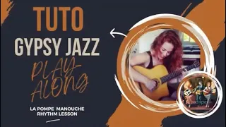 All of me ( 180 bpm ) en C - Gypsy jazz Backing track - Tuto & Play Along de jazz manouche -
