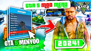 🔥GTA 5 MOD: How To Install MENYOO Trainer In GTA 5 - 2024 ✅