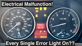 Diagnose & Fix BMW Electrical Malfunction! Faulty RDC Module (TPMS) | E90 / E92 335i