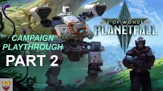 Let's Play Age of Wonders: Planetfall - Campaign Part 2: Droid Rescue - PC Gameplay Walkthrough