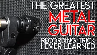 The Greatest METAL GUITAR recording trick I ever learned | SpectreSoundStudios TUTORIAL