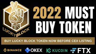 10x Your Investment With Lucky Block Token - Must Buy Token In 2022