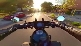 Honda Rebel 1100 - GoPRO HyperView POV riding