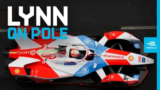 Alex Lynn's FULL Julius Baer Pole Position Lap | Heineken® London E-Prix