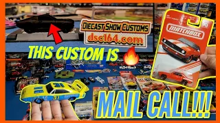 (Mail Call) Awesome Diecast packages | @DiecastShowCustoms Beautiful build, NASCAR & more!!!