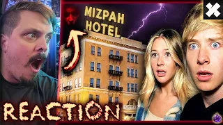 Sam and Colby - Our Terrifying Encounter at Most Haunted Hotel (MIZPAH HOTEL) | REACTION
