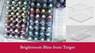 Craft Room Organization| Will these bins from Target WORK?