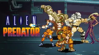 Alien vs. Predator / エイリアンVSプレデター (1994) Arcade - 3 Players [TAS]