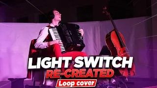 I re-created "Light Switch" using only 2 instruments