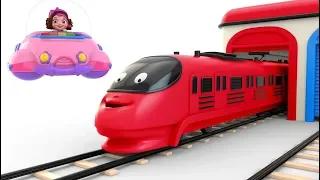 Pinky and Panda Fun Play Preschool Toy Train  - Colors Videos Collection for Children