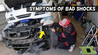 FIRST SIGNS AND SYMPTOMS OF BAD SHOCKS, BAD STRUTS ON BMW