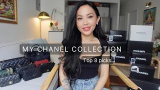 MY CHANEL HANDBAG COLLECTION | TOP 8 FAVORITE CLASSICS & SPECIAL SEASONAL BAGS + TIPS ON STORAGE