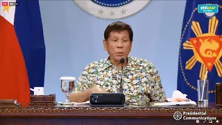 President Duterte addresses the nation, April 19 2021