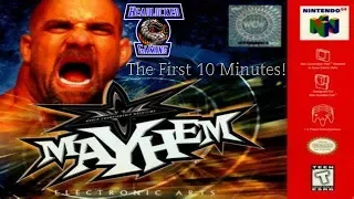 WCW Mayhem (N64) The First 10 Minutes!