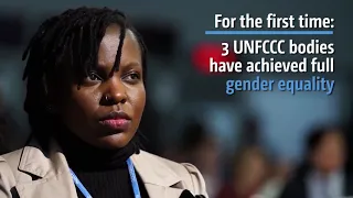 Gender Equality in UNFCCC Bodies. It's time to #ActOnTheGAP