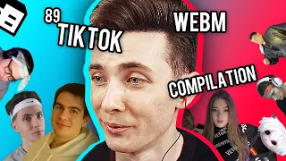 ХЕСУС СМОТРИТ ЛУЧШИЕ МЕМЫ ТИКТОК С 89 СКВАДОМ // TIKTOK WEBM COMPILATION 109 | РЕАКЦИЯ