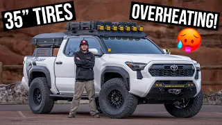 2024 Toyota Tacoma on 35" Tires! MPG & Performance Review