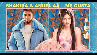 Shakira & Anuel AA – Me Gusta (Lyric Video)