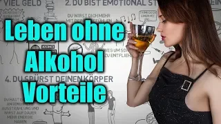 Leben ohne Alkohol - Diese 5 Vorteile MUSST du kennen!