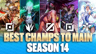 BEST Champions to MAIN for EVERY ROLE in SEASON 14! | Virkayu All Roles