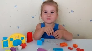 Лепим ферму из пластилина, теста для лепки похожего на Play-Doh