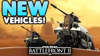 NEW CLONE WARS VEHICLES! (AT-TE, STAP, BARC Speeder) - Star Wars Battlefront 2 Roadmap Update