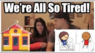 "Sleeping in School" by sWooZie | COUPLE'S REACTION!