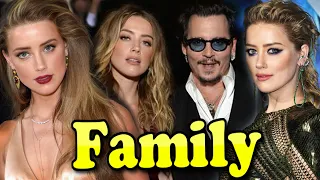 Amber Heard Family With Father,Mother and Husband Johnny Depp 2020