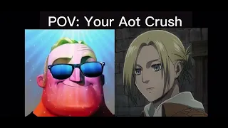 Mr Incredible becoming canny (attack on titan crush)