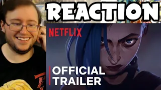 Gor's "Arcane: League of Legends" Official Trailer REACTION (Looks So Good!)