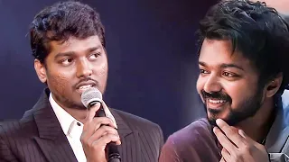 Dynamic Director Atlee Expressing His Heartfelt Gratitude Towards Vijay Thalapathy