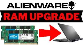 ALIENWARE M15 Laptop RAM Upgrade Guide