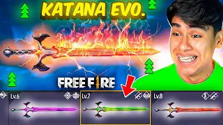 CONSIGO LA "KATANA EVOLUTIVA" Y NO CREERAS PARA QUE SIRVE!!😱 FREE FIRE