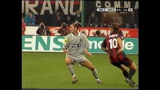 Boban vs Zidane (2000-01 Serie A 3R) Highlights