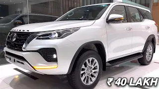 2024 Toyota Fortuner NEW Model 4X4 Walkaround Review with On Road Price | Toyota Fortuner Facelift